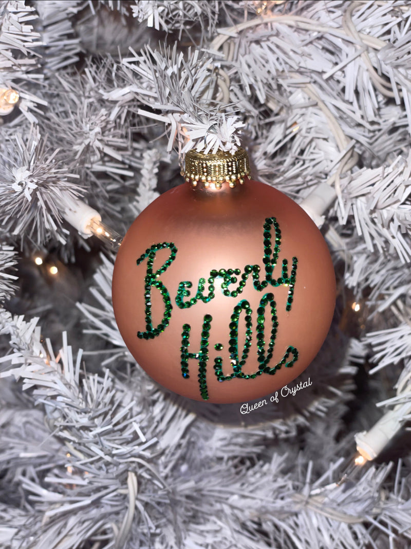 Beverly Hills Set Of 6 Ornaments