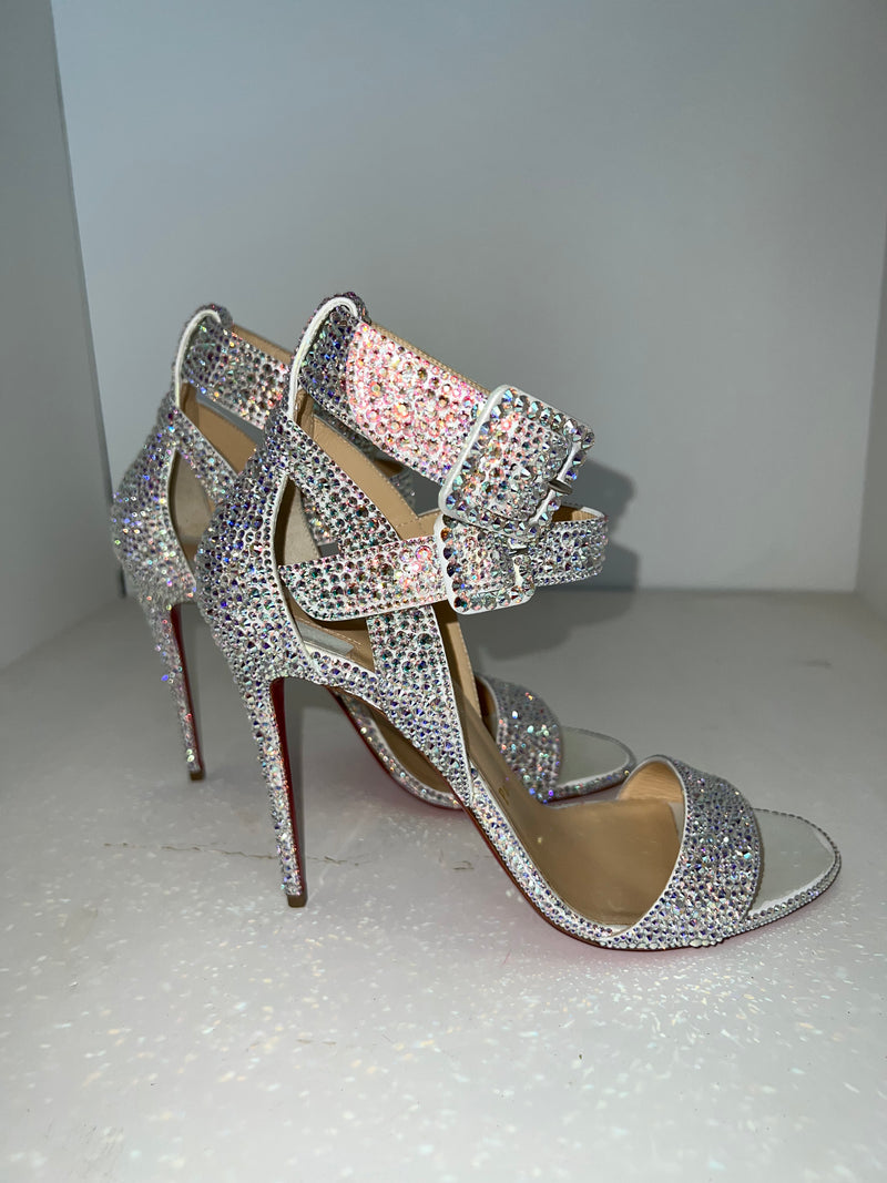 Christian Louboutin Diamond Multipot Heels